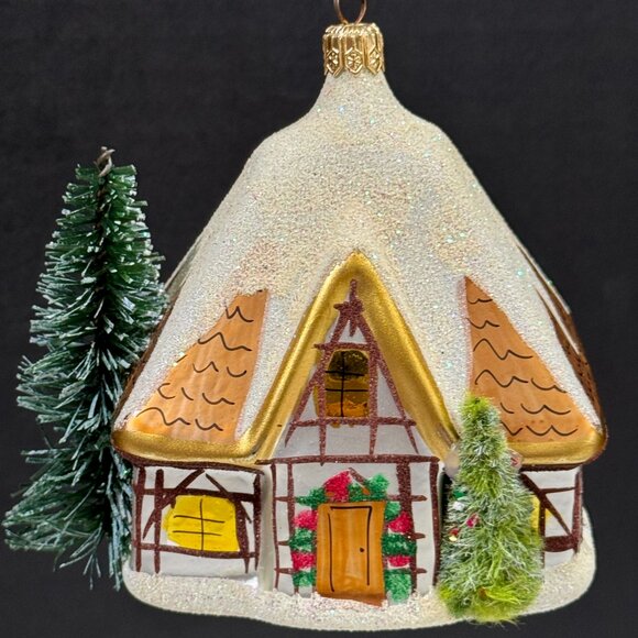 Christopher Radko "The Snowed Inn”1999 Italy Rare Vintage Ornament 99-424-0 - Picture 8 of 11